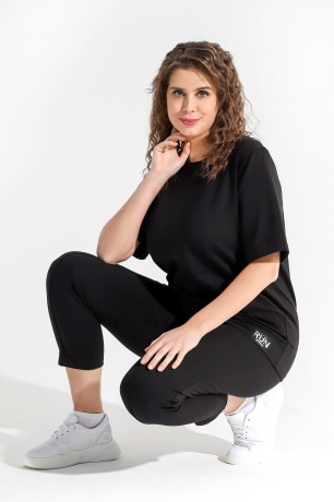 Костюм женский Твикс черный