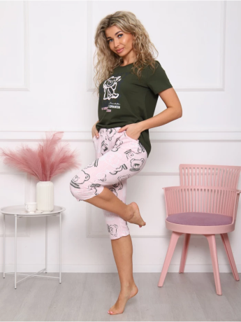 Женская пижама Lucky (бриджи)