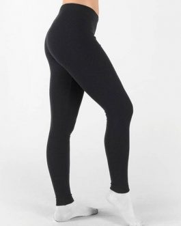Леггинсы женские термо темно-серые (170-176)