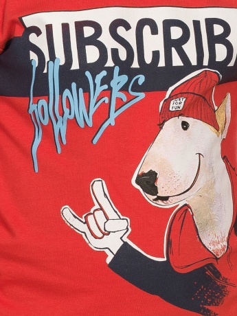 Пижама для мальчиков красная с собакой