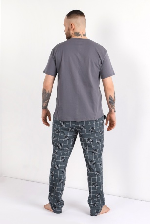 Костюм мужской Чарли-3 серый