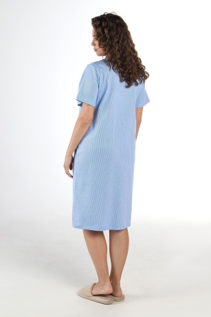 Халат женский Бионика голубой