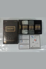 Носки мужcкие в коробке три пары и духи