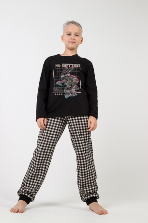 Пижама для мальчика Отдых-1 черный