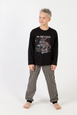Пижама для мальчика Отдых-1 черный