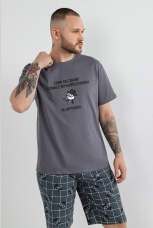 Костюм мужской Чарли-4 серый