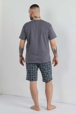 Костюм мужской Чарли-4 серый