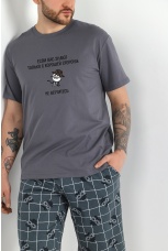 Костюм мужской Чарли-4 серый