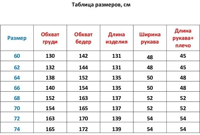 Туника женская Слова, большого размера