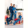 Пижама для мальчика в стиле family look. Новогоднее чудо-2, синий