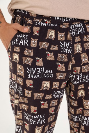 Пижама мужская Потап-3 бежевый