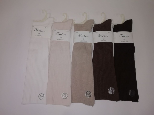 Женские гольфы в рубчик, ассорти