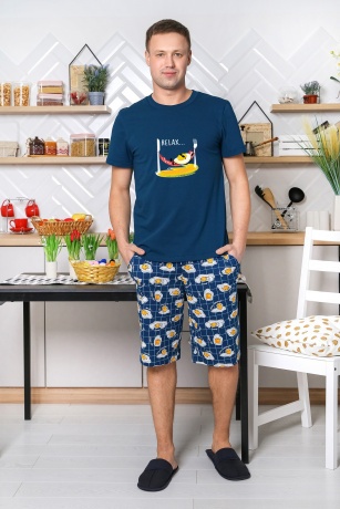 Мужская пижама Релакс-4