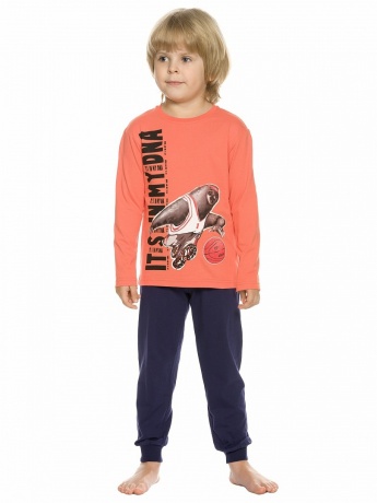 Пижама для мальчиков "Это в моей ДНК" (брюки, рост 86-110)
