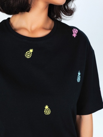 Футболка женская Драйв черный