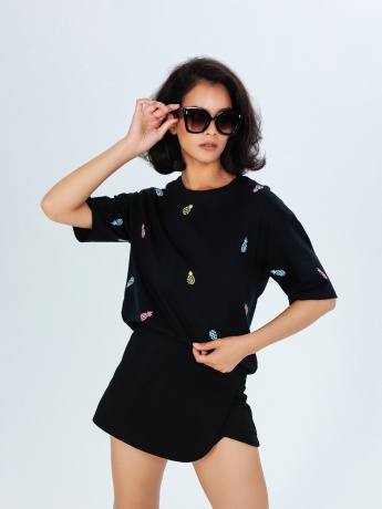 Футболка женская Драйв черный