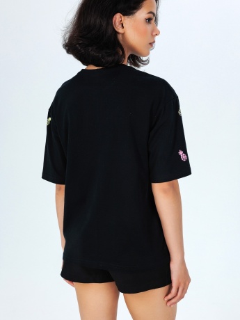 Футболка женская Драйв черный