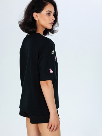 Футболка женская Драйв черный