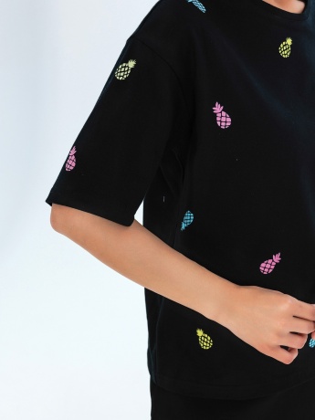 Футболка женская Драйв черный