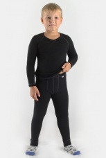 Фуфайка термо детская темно-серая