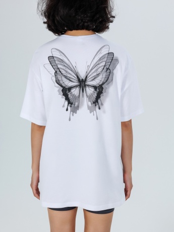 Футболка женская Краш белый