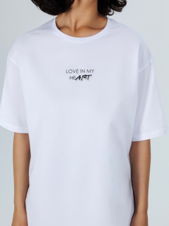 Футболка женская Краш белый