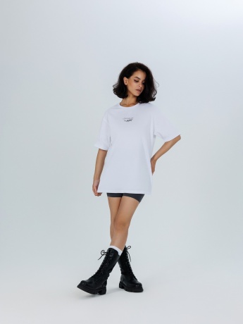 Футболка женская Краш белый