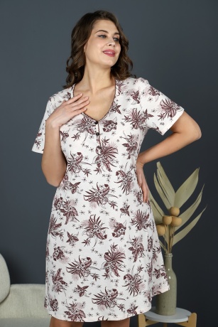 Сорочка ночная большие размеры Малика-1