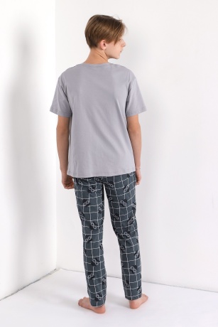 Костюм для мальчика Чарли-1 светло-серый