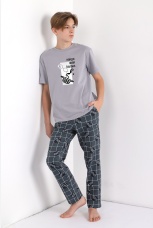 Костюм для мальчика Чарли-1 светло-серый