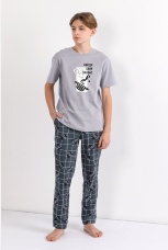 Костюм для мальчика Чарли-1 светло-серый