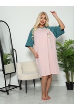 Туника женская пудра с напитками