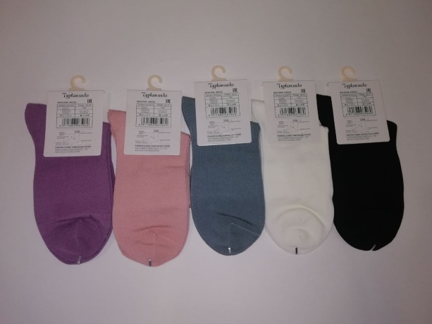 Женские носки однотонные, медицинские, ассорти