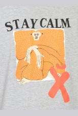 Мужской комплект Будь спокойным (шорты)