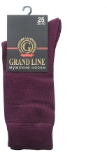 Носки мужские М-150 бордовый