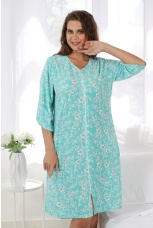 Халат женский Графиня бирюзовый
