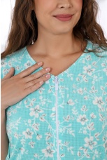 Халат женский Графиня бирюзовый