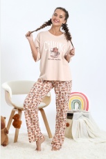 Пижама женская Капи-3 бежевый