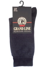 Носки мужские М-152 точки, графит