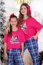 Пижама детская новогодняя family look Вдохновение-5