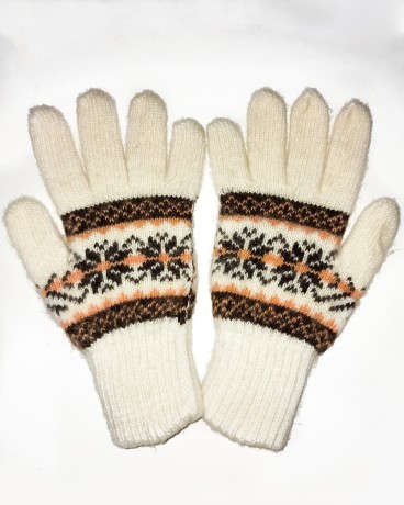 Шерстяные перчатки
