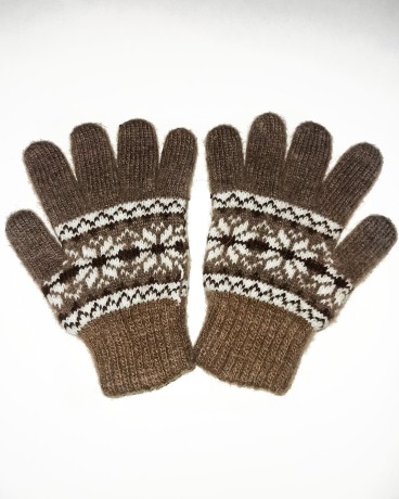 Шерстяные перчатки