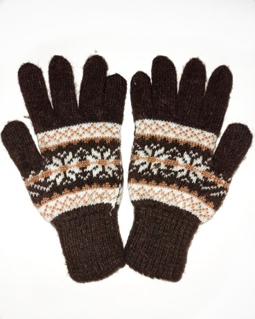 Шерстяные перчатки