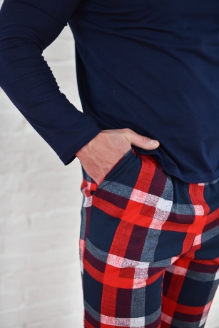 Мужская пижама Горец (темно-синий)