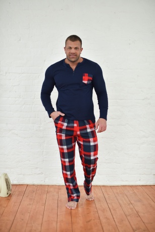 Мужская пижама Горец (темно-синий)