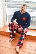 Мужская пижама Горец (темно-синий)