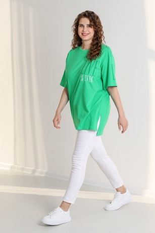 Футболка женская Мохито зеленый