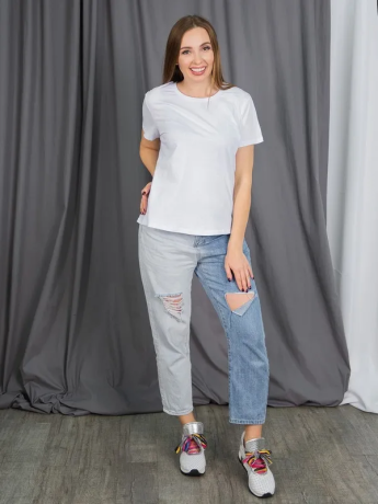 Джемпер женский Классика белый