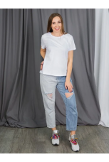 Джемпер женский Классика белый