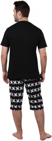 Мужская пижама Енот (бриджи)